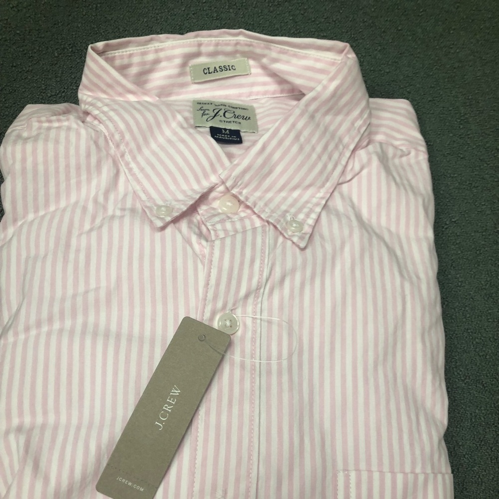 Men’s jCrew button down classic fit shirt.